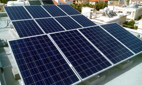 EcoSun rooftop solar installation